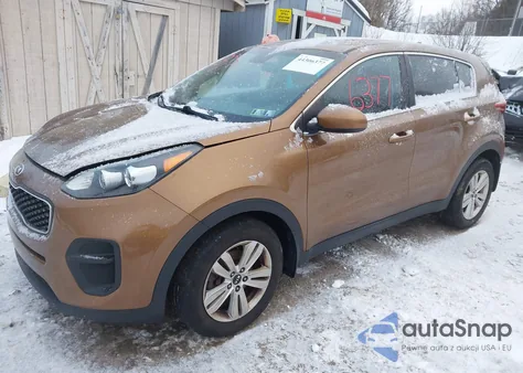 2017 Kia Sportage Lx из США, поврежденный, VIN KNDPM3AC7H7041922
